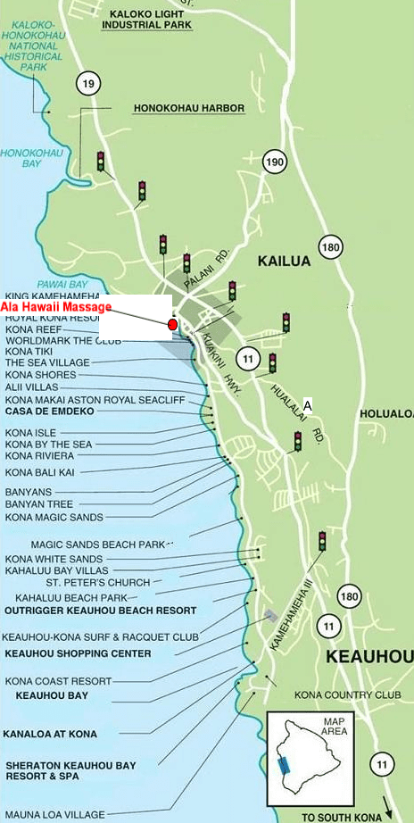 Kona map